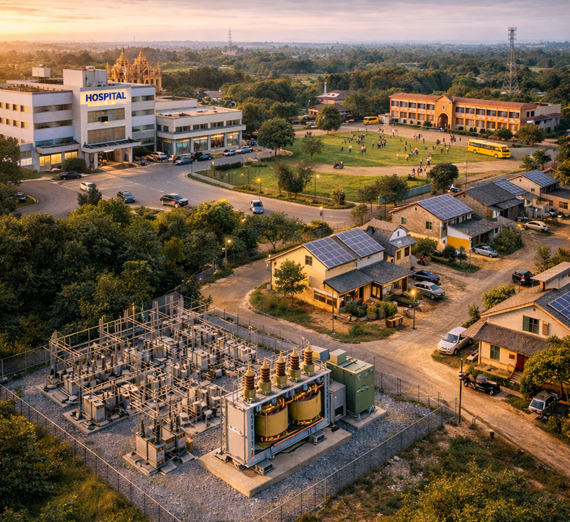 Institutional and community electrification projects